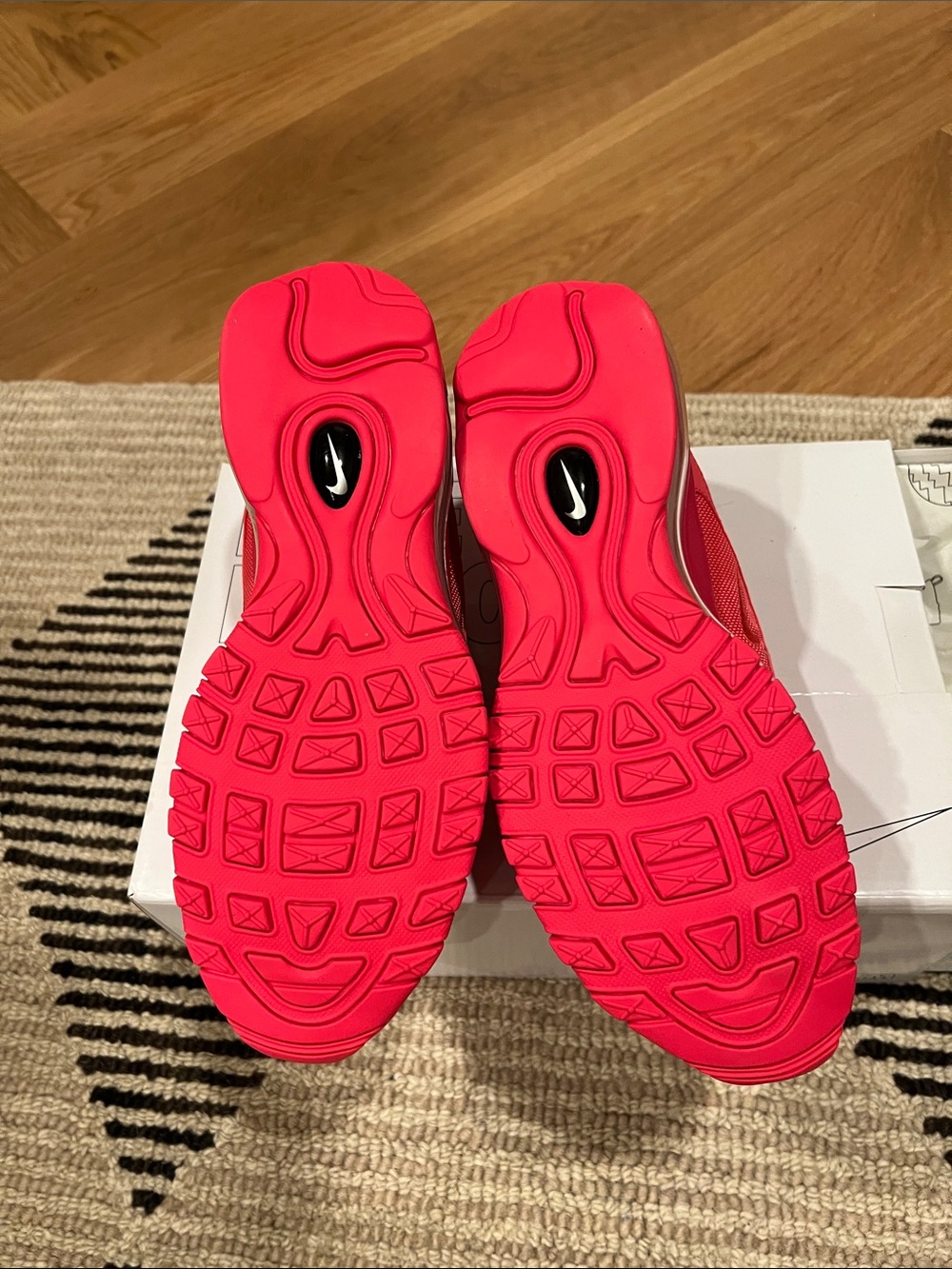 Nike Women’s Air Max 97 — Hot Pink Trainers - Picture 10 of 11